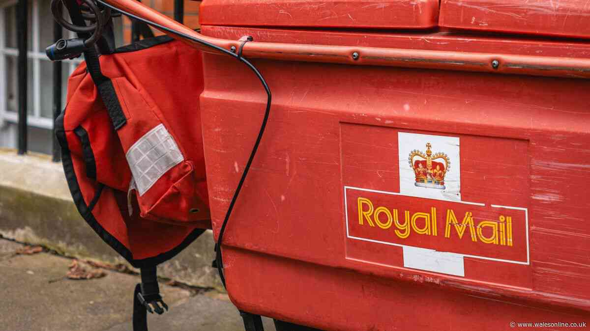 Royal Mail issues urgent warning as Welsh postcodes face late deliveries today