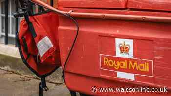 Royal Mail issues urgent warning as Welsh postcodes face late deliveries today