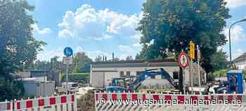 Fußweg zum Bahnhof Haunstetterstraße ist gesperrt