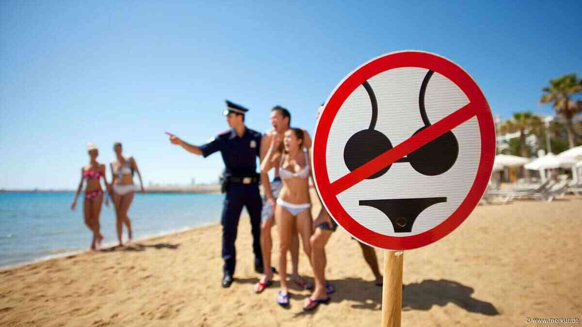 Sandburg verboten, Absatz illegal: Diese Urlaubsregeln kosten echtes Geld
