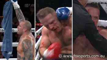 ‘Dominant’ NAS bloodies Burgess in epic war; Aussie’s world title shot UP NOW — LIVE