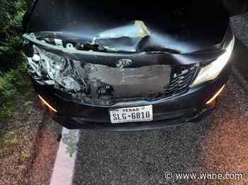 Driver hospitalized after hitting deer in DeKalb County