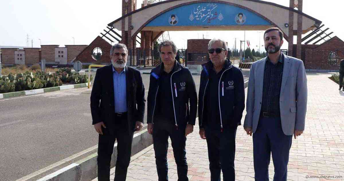 U.N. nuclear agency chief says Iran inspections will happen, at some point