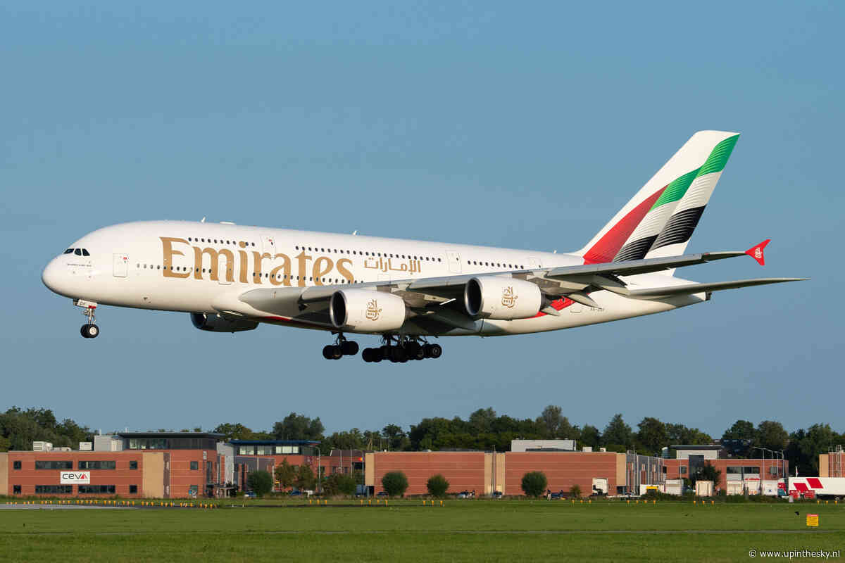 Emirates houdt vijftien Airbus A380’s voorlopig aan de grond