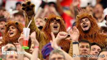 'It blew up!' Three lions fans on World Cup outfits