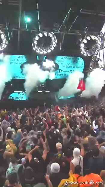 Giuseppe Ottaviani on the ASOT stage at Ultra