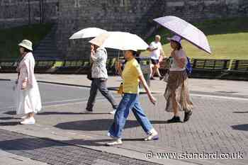 Extreme heat warnings extended as sweltering temperatures grip parts of UK