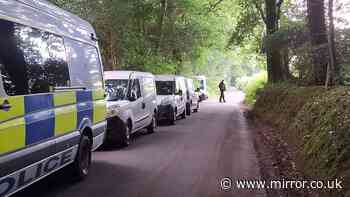 Man who lived in cabin in woods murdered two men before dismembering their bodies, court told