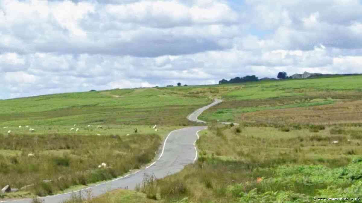 Man seriously injured and two arrested after horror crash on Welsh mountain