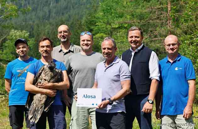 Bartgeier-Projekt geht ins sechste Jahr: "Alosa" und "Zierli" neu im Klausbachtal / LBV und Nationalpark Berchtesgaden wildern erneut zwei junge Bartgeier aus
