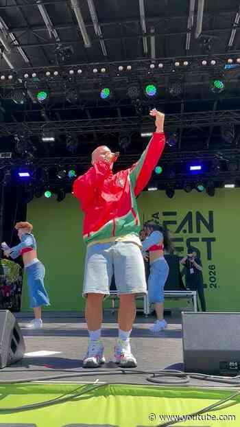 Shawn Desman performs at FIFA Fan Fest in Toronto