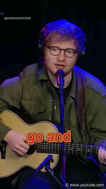 Ed Sheeran originally wrote this Justin Bieber hit for Rihanna