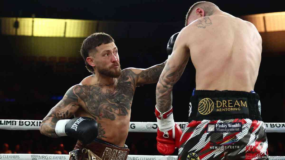 Follow live: Australia's Liam Paro defeats Lewis Crocker for IBF welterweight world title