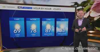 Georgia gets a break from humidity as heat builds roward the weekend