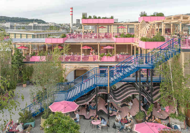 In Barbies Dreamhouse - Gastroplattform in Zürich von Hello Wood