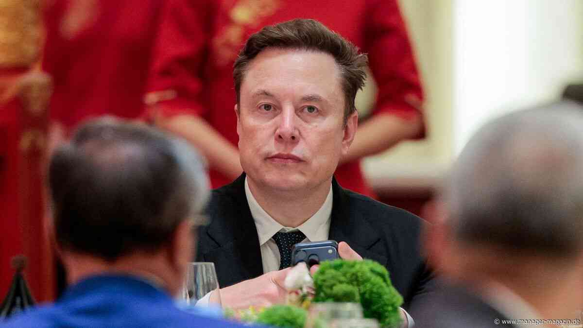 SpaceX: Elon Musk verliert nach Kurssturz den Status als Techbillionär