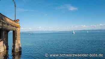 Historischer Tiefststand: Wasser im Bodensee niedriger als je zuvor an diesem Tag