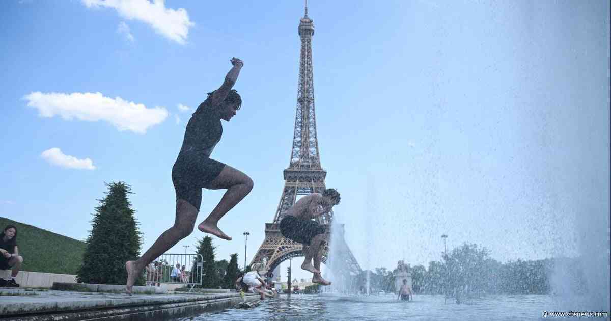 Dozens drown in France amid sweltering heat wave in Europe