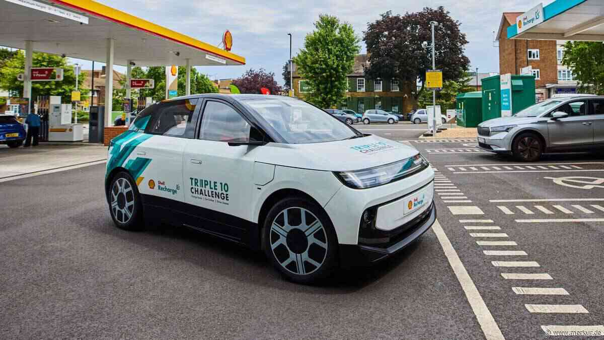 Shell überrascht mit Elektroauto-Präsentation – Kleinwagen mit rasanter Ladezeit