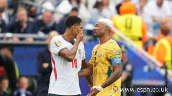 Why was Jude Bellingham not sent off for covering his mouth in England World Cup draw with Ghana?