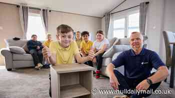 ‘Many of the children have never seen inside a holiday home before so they were just in awe’