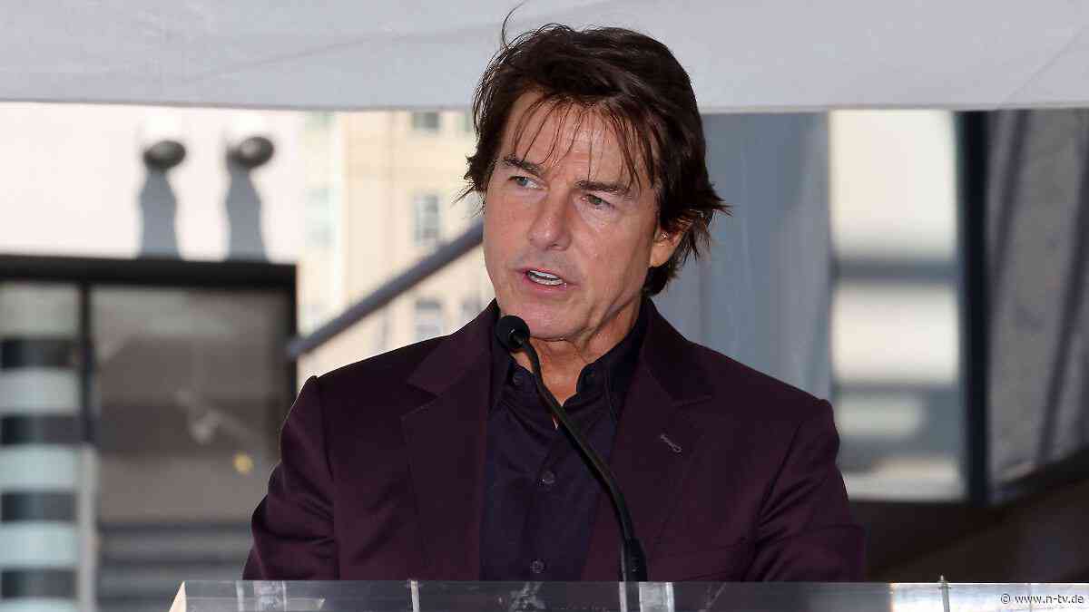 Neuer Look für neuen Film: Tom Cruise zeigt sich mit Bauch und Halbglatze