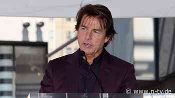 Neuer Look für neuen Film: Tom Cruise zeigt sich mit Bauch und Halbglatze