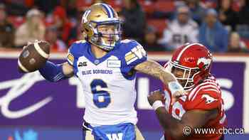 Blue Bombers reacquire QB Dru Brown in trade with Redblacks