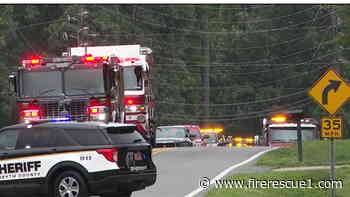 2 N.C. firefighters injured after fire truck overturns