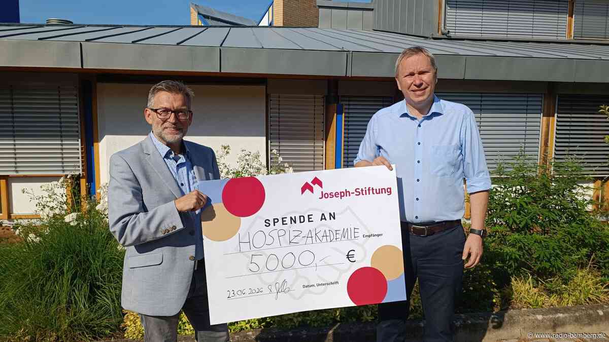 Joseph-Stiftung unterstützt Hospiz-Akademie Bamberg mit 5.000 Euro