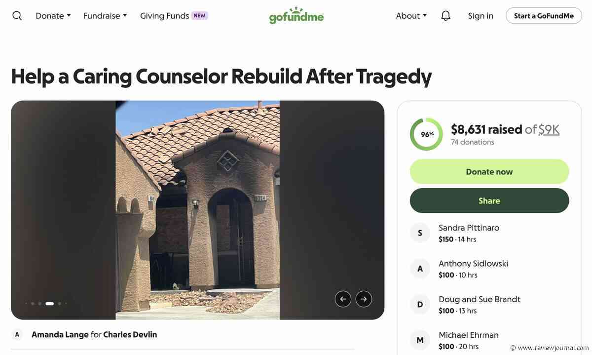 ‘Nothing for us to come home to’: Fire kills dogs, guts Las Vegas home during family’s vacation