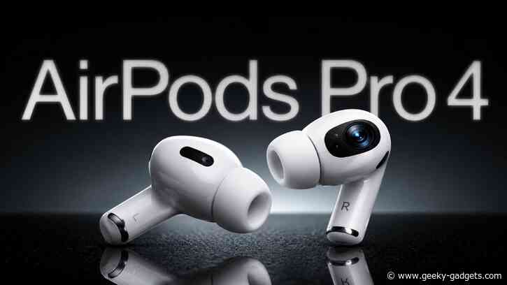 Apple’s Camera-Equipped AirPods Pro 4 Leaks Reveal a Wild New Strategy