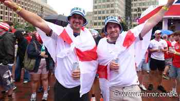 England fans praised for their behaviour in US as Ghana match passes without fracas