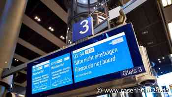 Bahn-Chaos auch in Bayern: Züge mussten parken, wo gerade Platz war