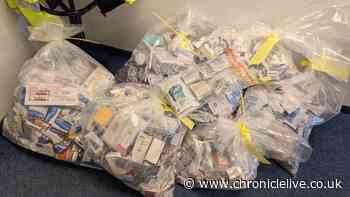Man arrested after drugs with likely street value of around £25,000 seized by police on Tyneside