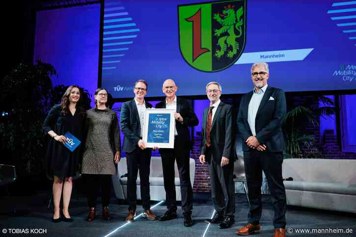 Mannheim gewinnt „New Mobility City 2026“-Award