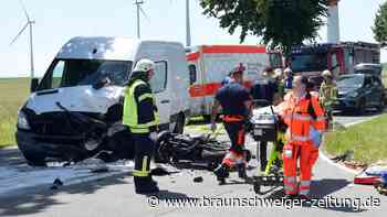 Verkehrsunfall in Ahlum: Motorradfahrer wird schwer verletzt