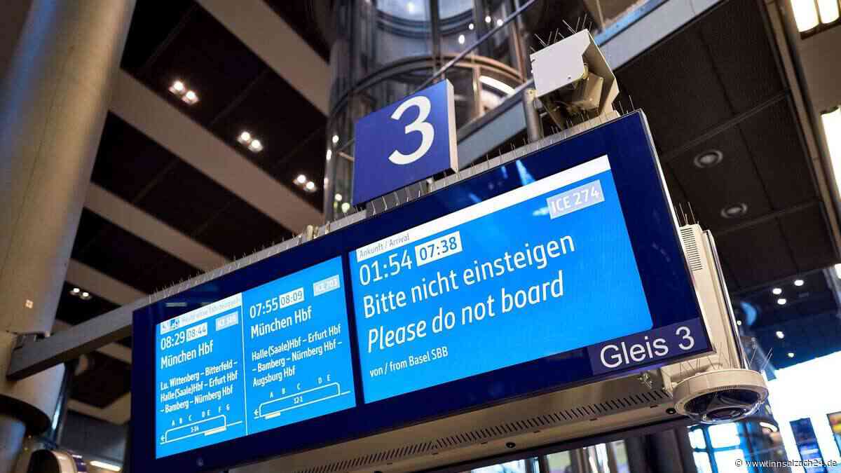 Bahn-Chaos auch in Bayern: Züge mussten parken, wo gerade Platz war