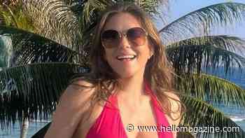 Besotted Billy Ray Cyrus gushes over bikini-clad bombshell girlfriend Elizabeth Hurley in killer heatwave photo