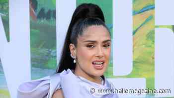 Salma Hayek squeezes her curves into skintight dress for rare appearance with lookalike daughter