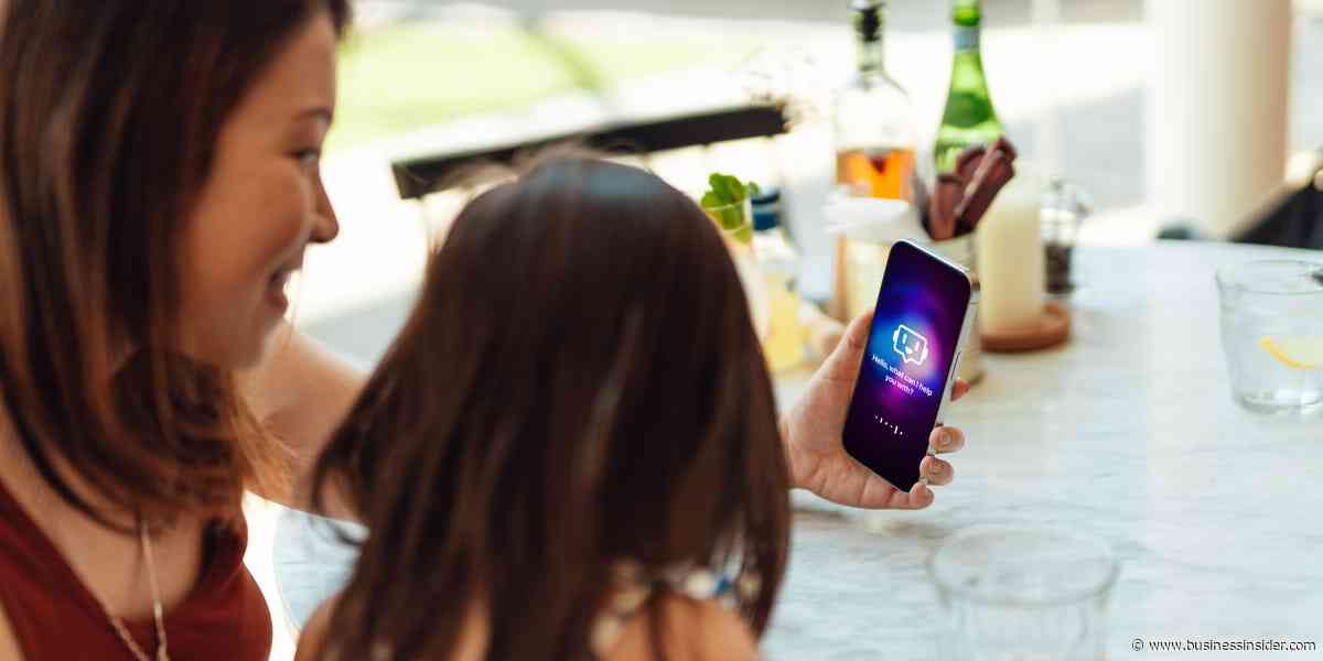 My husband and I aren't hiding our AI use from our kids. We are helping them learn how to use it.