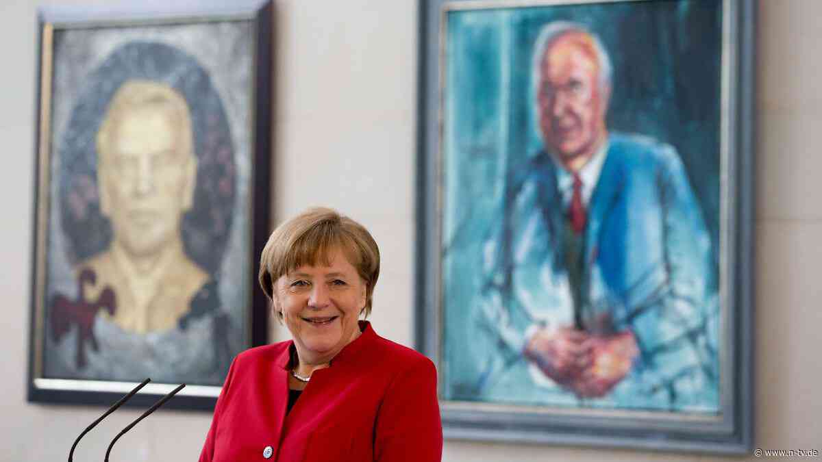 Gemälde für das Kanzleramt: Merkel hat sich doch noch porträtieren lassen