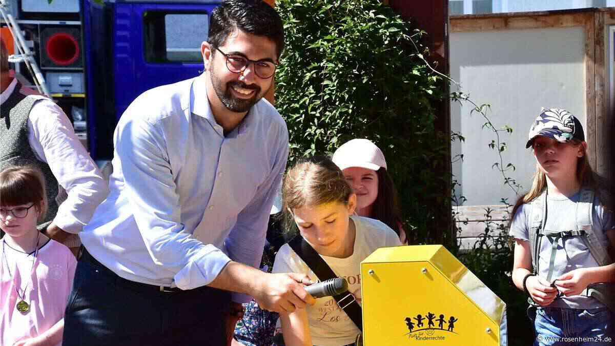 Salzstadel in Rosenheim: Ein Ort, der nun auch offiziell für Kinderrechte steht