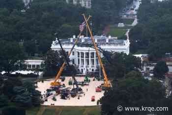 Lawn care company pledges $1M repair UFC fight damage to White House South Lawn
