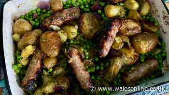 I made easy sausage traybake recipe that's perfect for family midweek meals