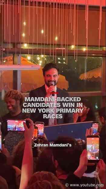 All Mamdani-backed candidates win in New York Primary races