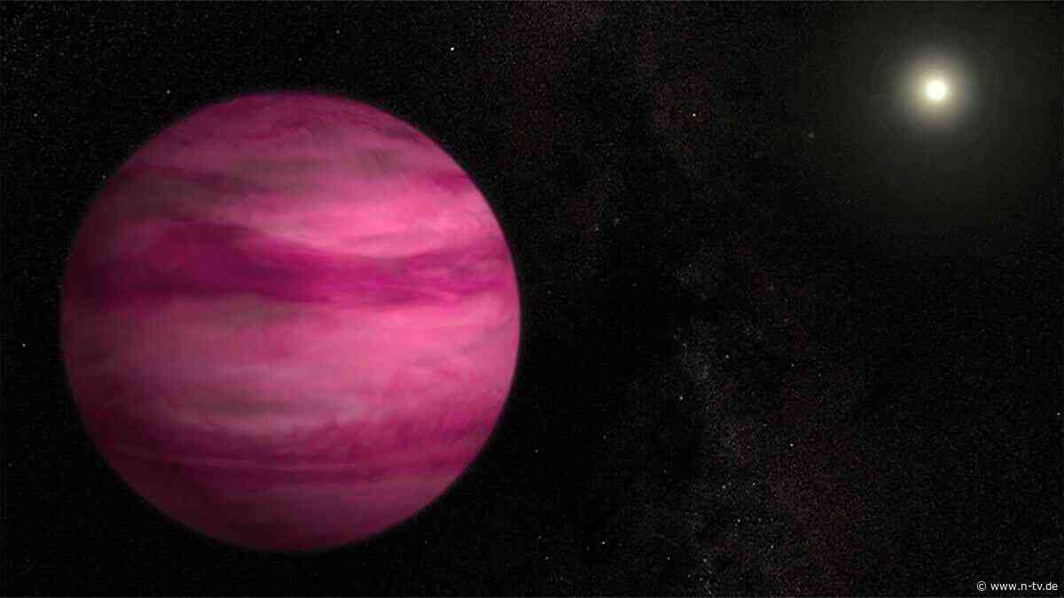 Wolken aus besonderer Substanz: Ein Rätsel um den "Pink Planet" gelöst