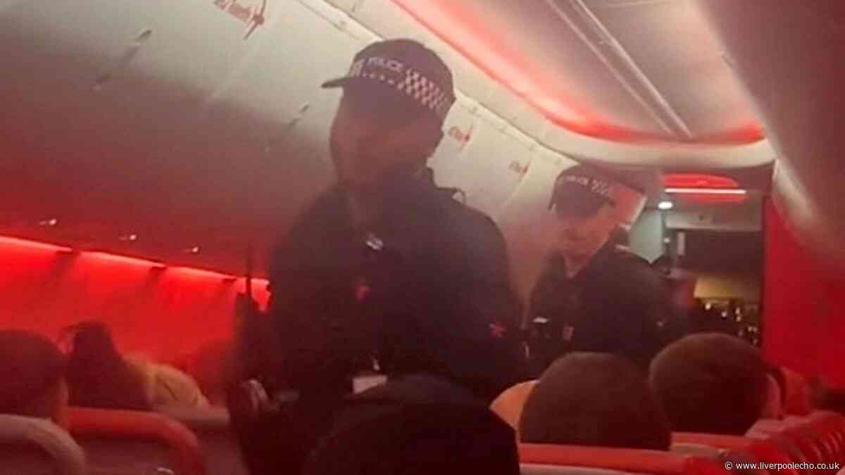 Passenger fighting for life after being restrained by police on Jet2 flight