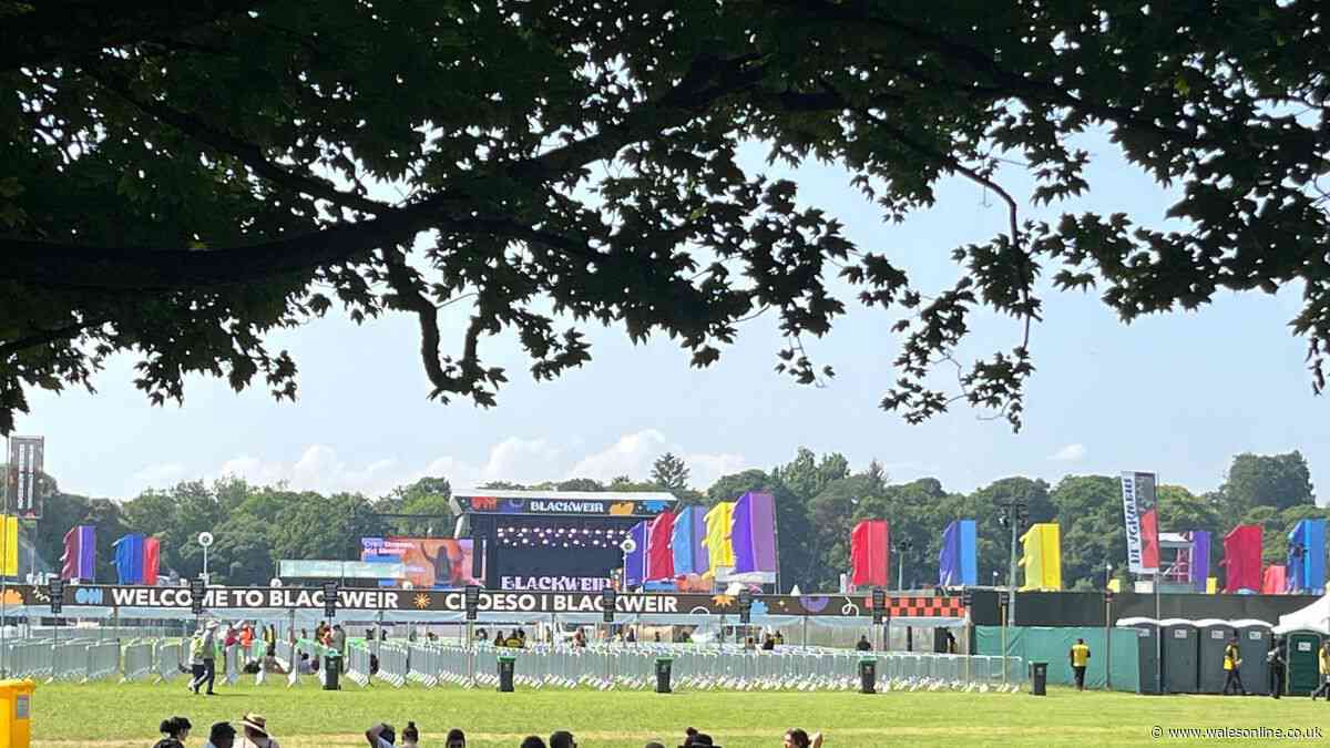 The Cure at Blackweir Live updates as fans head into Cardiff, roads close and red weather warning in place