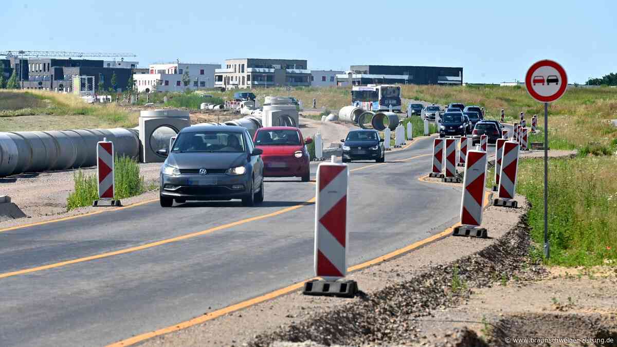 Nordsteimker Straße in Wolfsburg: Die Vollsperrung steht kurz bevor